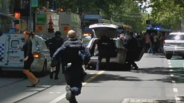 Article image for Breaking: police incident Melbourne CBD