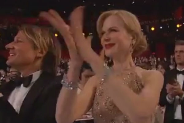 Article image for Nicole Kidman’s bizarre clapping