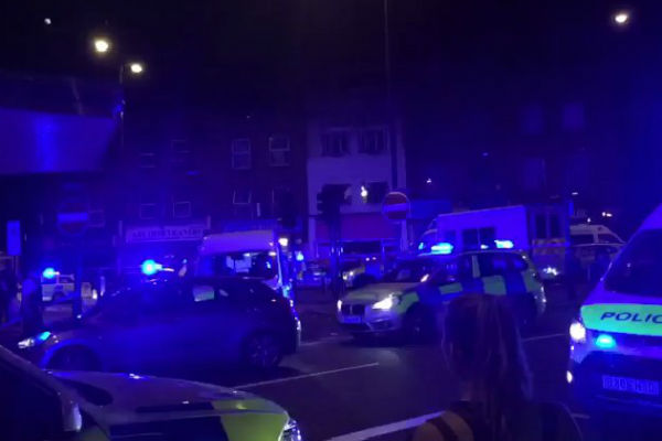 Article image for London: major incident as van collides with pedestrians