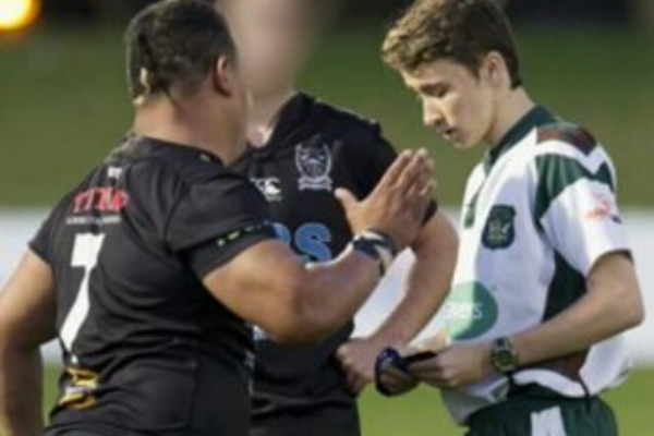 Article image for Rugby player cops 10 years for assaulting referee