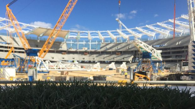 Article image for New Perth Stadium pitch a work in progress, says Justin Langer