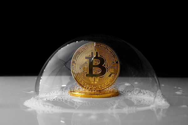 Article image for Is the Bitcoin bubble about to burst?