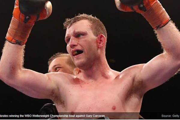 Article image for Jeff Horn retains welterweight world boxing title