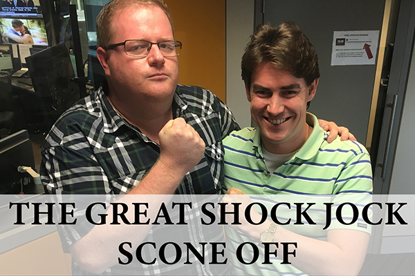 Article image for WATCH: The Great Shock Jock Scone Off