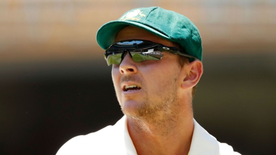 Article image for Hazlewood blames ‘lazy’ batting for Australia’s MCG collapse