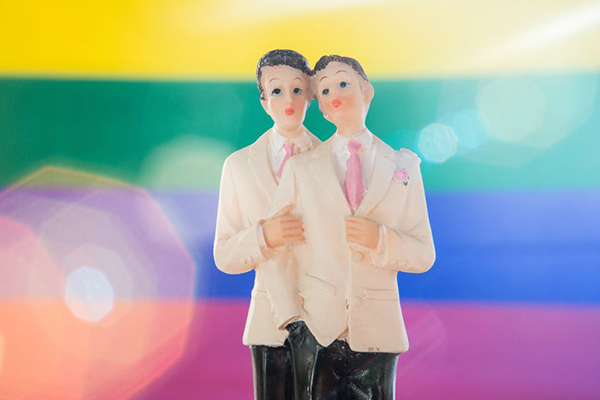 Article image for Straight men get hitched to avoid tax debt