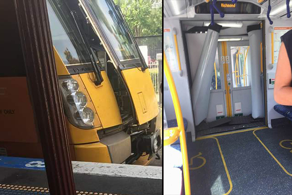 Article image for Passenger train derails in Sydney