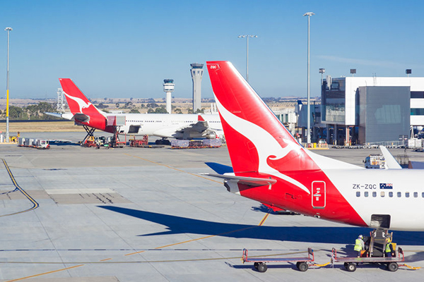 Article image for Qantas boasts record half-yearly profit