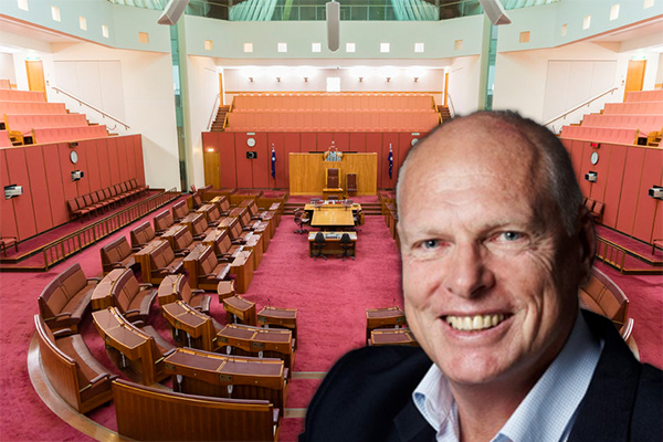 Article image for Jim Molan officially sworn into the Senate