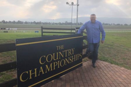 Ray Hadley broadcasting live from Scone