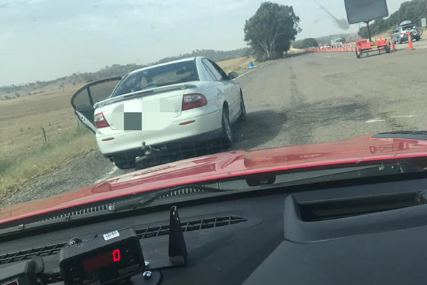 Article image for Suspended driver caught speeding twice in one day with 2yo in backseat
