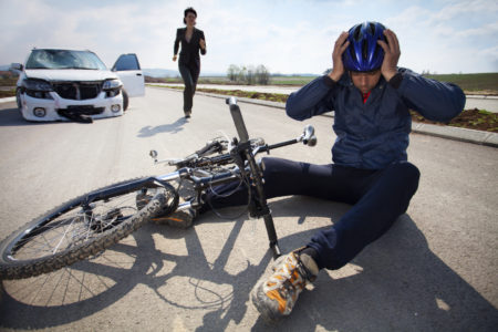 A bicycle law where driver always guilty