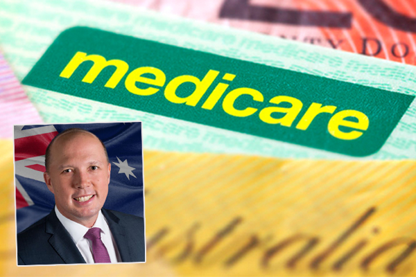 Article image for Dutton claims scrapped Medicare levy is a win for the government
