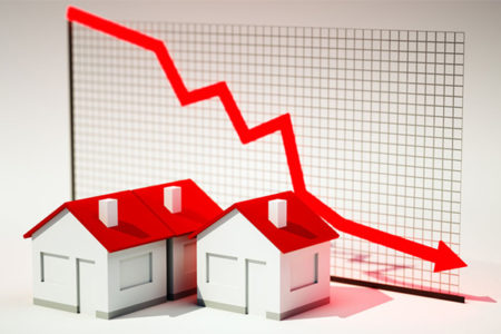 House prices continue to fall