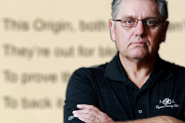 Article image for Ray Hadley refuses to read ‘nonsense’ NRL ad, tears up script live on air