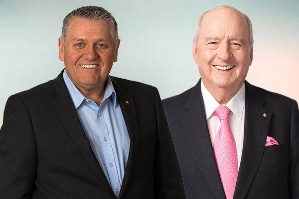 Article image for Ray gives Alan Jones a special thank you, ‘without this fella, I wouldn’t be here’