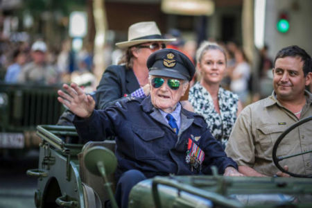 Brisbane behind WWII Veteran after heartbreaking loss