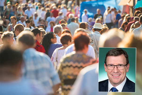 Article image for ‘We’re working on this’: Citizenship Minister promises action as population passes worrying milestone