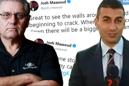 ‘Karma’s a bitch’, Ray Hadley unleashes on ‘grub’ Josh Massoud