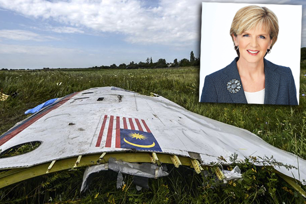 Article image for Julie Bishop: Australia is holding Russia responsible for downing of flight MH17