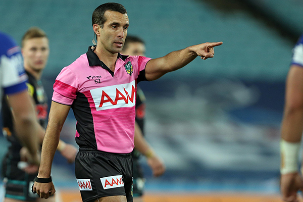Article image for Is there a sinister reason behind the NRL’s best referee being dumped from Origin?