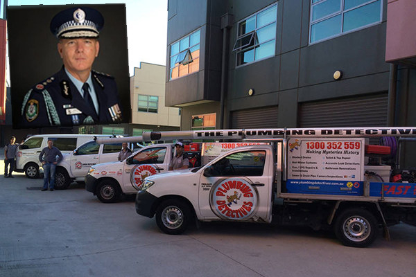 Article image for Police Commissioner issues cease and desist to dodgy plumbing company