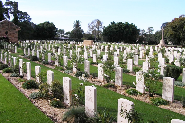 Article image for War graves damaged by vandals