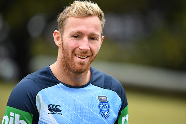 Article image for NSW Blues debutant wants the first hit up in Origin II