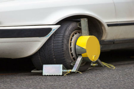 Clamping down on illegal parking