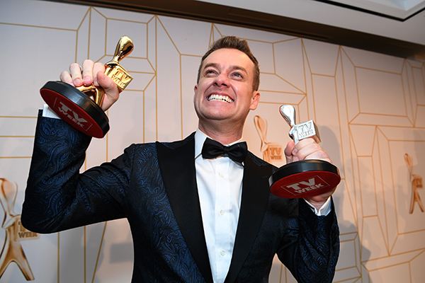 Article image for Grant Denyer’s shock Gold Logie win and emotional speech