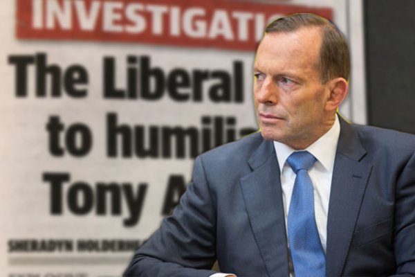 Article image for Tony Abbott calls in to launch blistering attack on Liberal Party