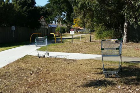 Are shopping trolleys the new share bikes?