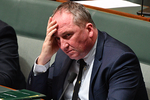 Article image for Barnaby Joyce accuses Prime Minister of using affair for ‘political advancement’