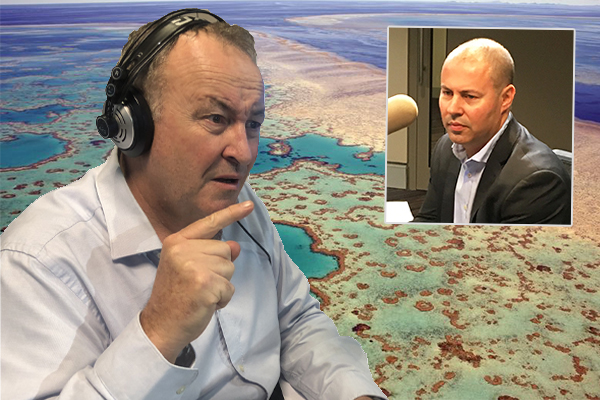 Article image for ‘You’re lying Josh!’: Chris Smith calls out Frydenberg over ‘insane’ reef grant