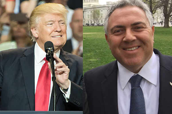 Article image for Joe Hockey on President Trump: ‘When did you last have a president like that?’