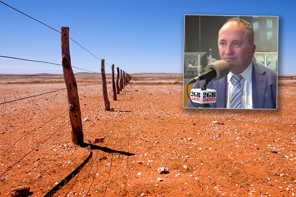 Article image for Defence could play key role in drought relief, says Barnaby Joyce