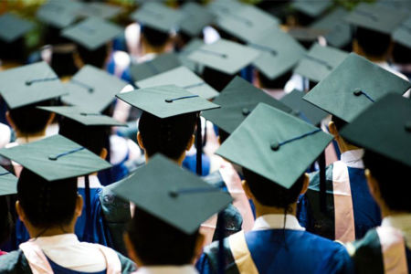 The earning gap between uni and high school graduates is narrowing