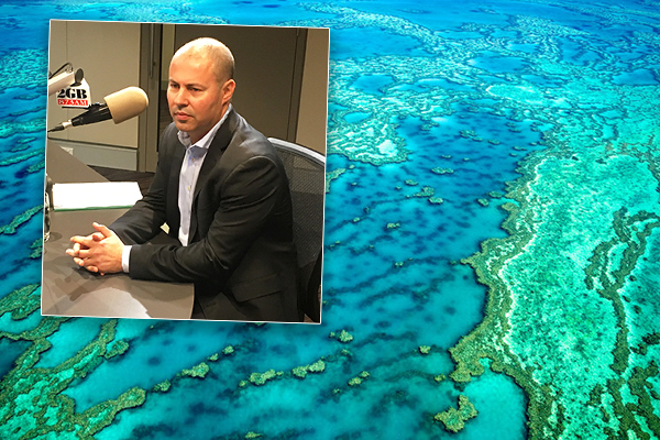 Article image for Treasurer says $444-million grant is justified, ‘the Barrier Reef needs more funding’