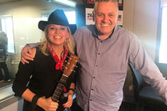 Country music songstress Beccy Cole serenades Ray in-studio
