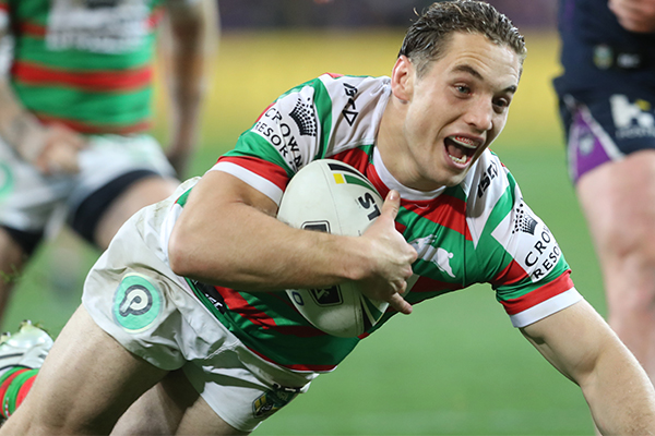 Article image for Rising Rabbitohs star reveals what led to his gutsy finals move