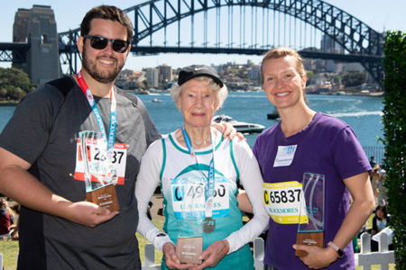 91yo champion walker Heather Lee awarded special honour