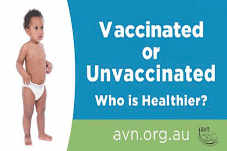 Antivaxxers under fire over Brisbane billboard
