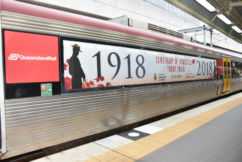 Troop train on track for Cleveland Remembrance