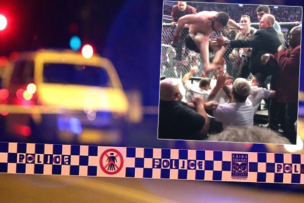 Article image for Police officers attacked by drunk UFC fans
