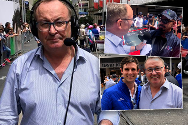 Chris Smith broadcasts live from Melbourne Cup Parade ahead of the great race