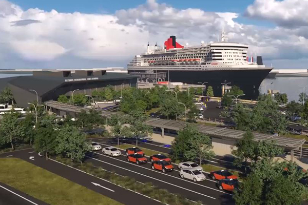 Your first look at Brisbane’s international cruise terminal
