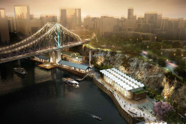 Howard Smith Wharves stage-1 officially open