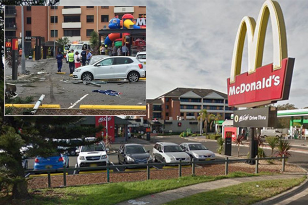 Article image for Truck in Wollongong McDonald’s crash had ‘faulty brakes’