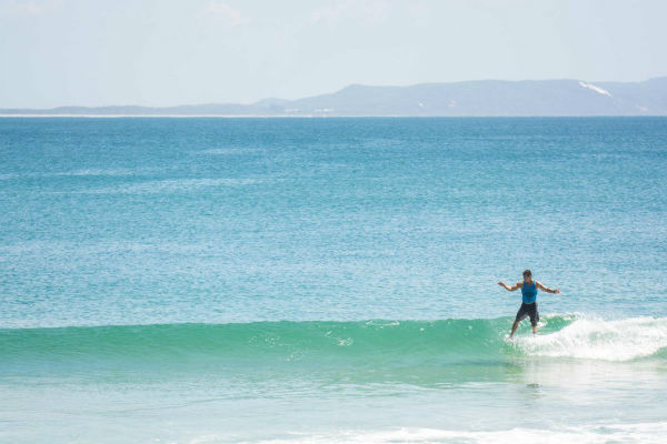 Surfing course at Sunshine Coast University