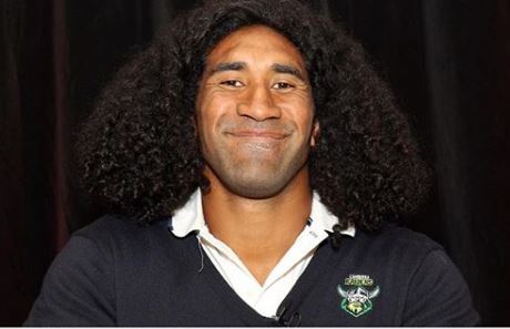 Canberra Raiders star Sia Soliola doesn’t look like this anymore…